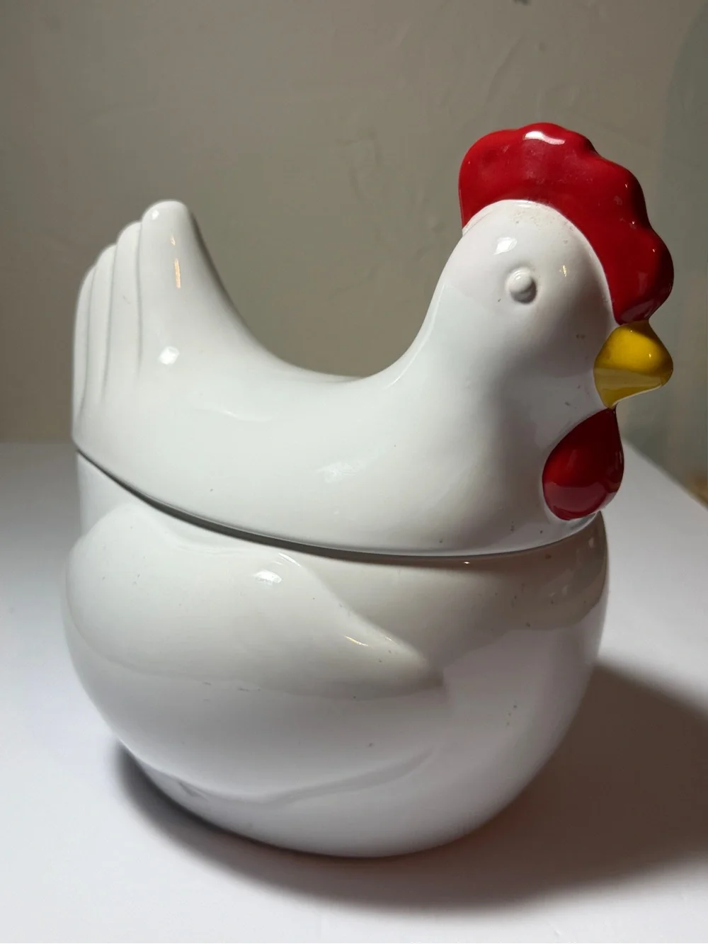 NWT Food Network Stoneware Chicken Cookie Jar 10” - Picture 1 of 7